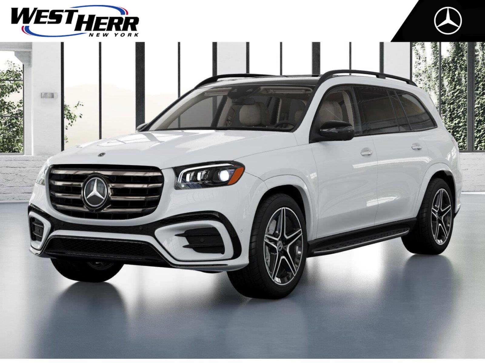 New 2026 Polar White Mercedes-Benz GLS 450 image 1