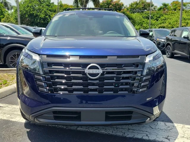 New 2026 Deep Ocean Blue Pearl Nissan SV image 2
