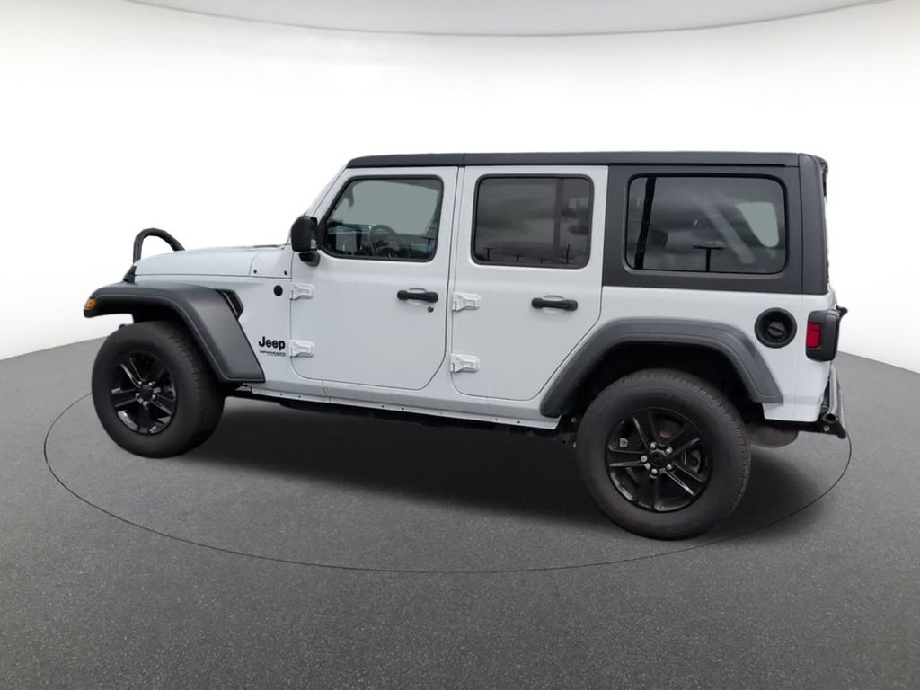 Used 2020 White Jeep Unlimited Sport Altitude image 10
