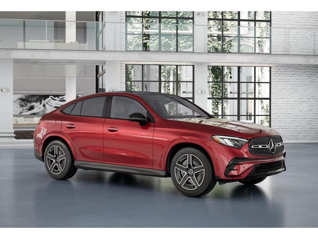 New 2026 Red Mercedes-Benz GLC 300 Coupe image 12