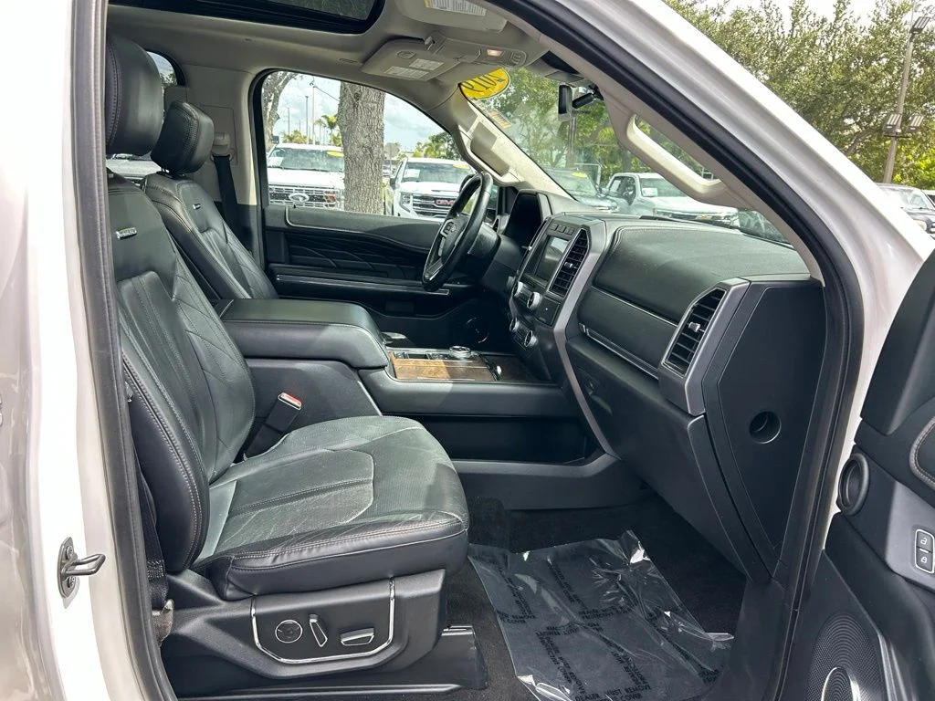 Certified Used 2019 White Platinum Clearcoat Metallic Ford Platinum image 39