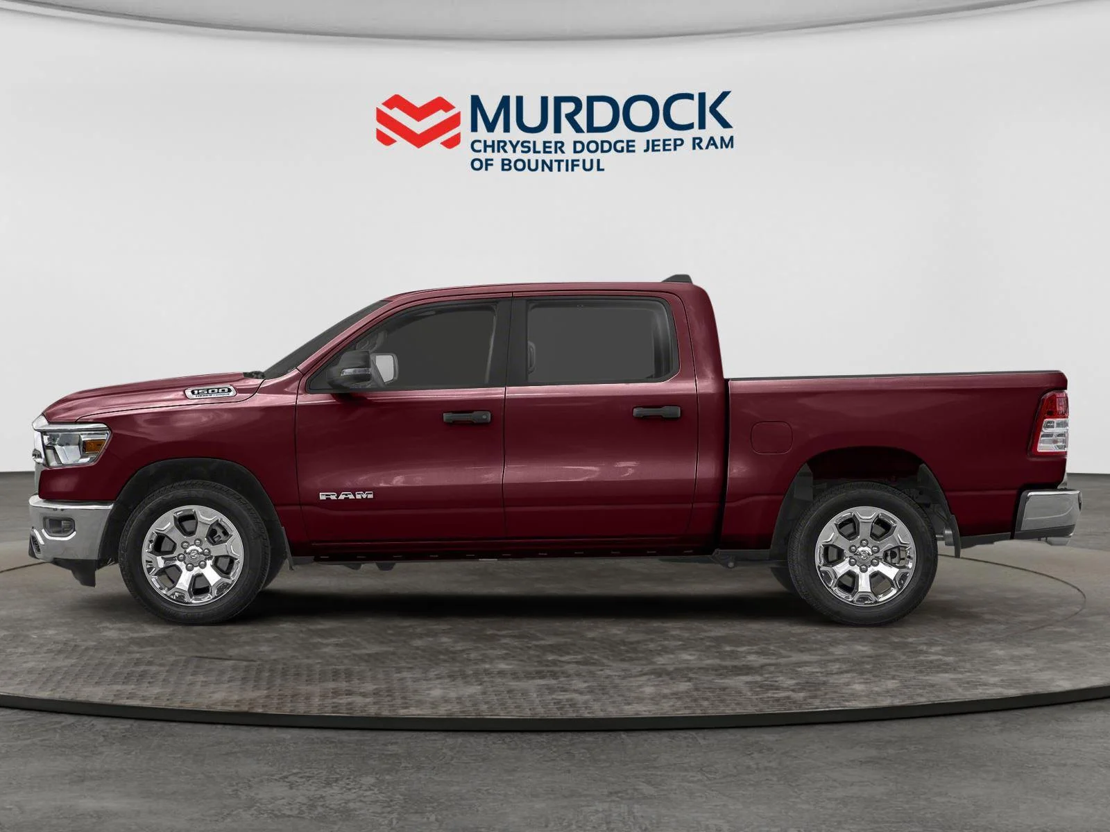 Used 2023 Delmonico Red Pearlcoat Ram Big Horn image 3