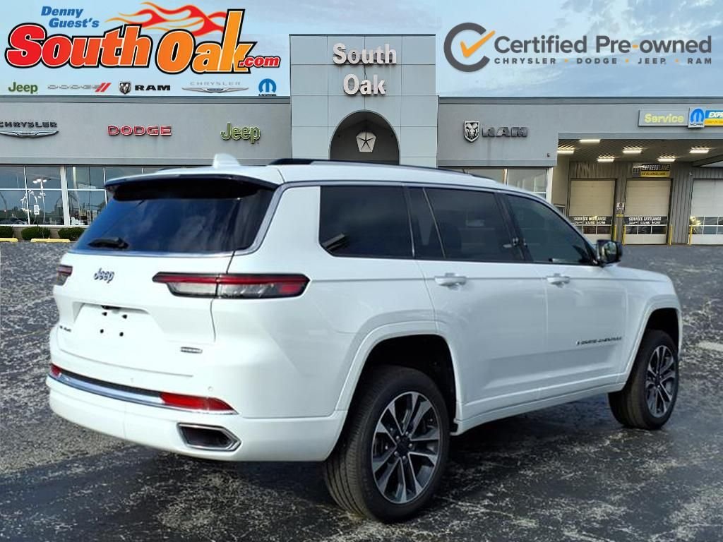 Used 2023 White Jeep Overland image 3
