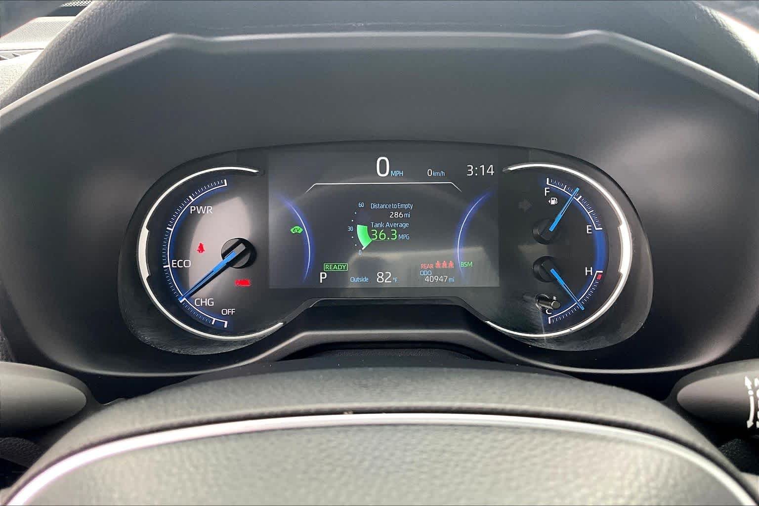 Used 2023 Wind Chill Pearl/Midnight Black Metallic Toyota Hybrid XSE image 26