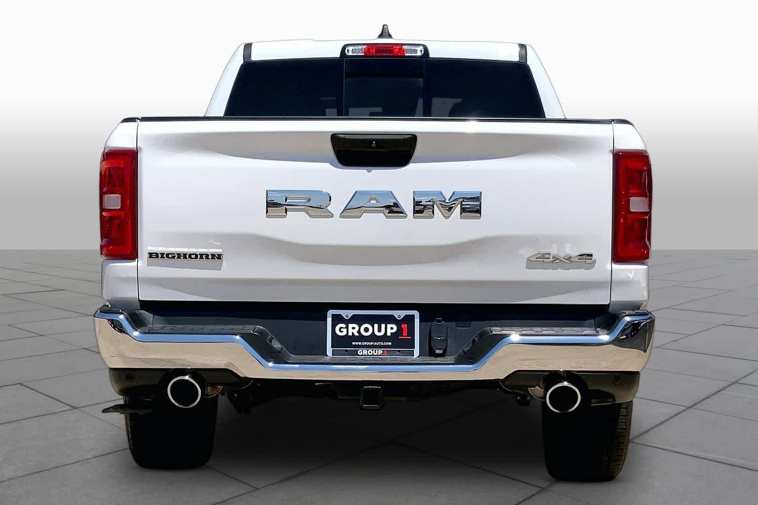 Used 2025 Bright White Clearcoat Ram Big Horn image 5