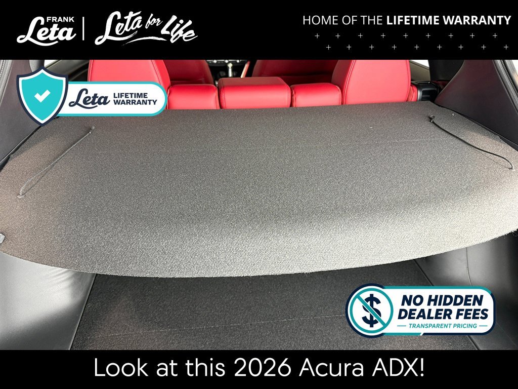 New 2026 Platinum White Pearl Acura w/A-Spec Package image 37