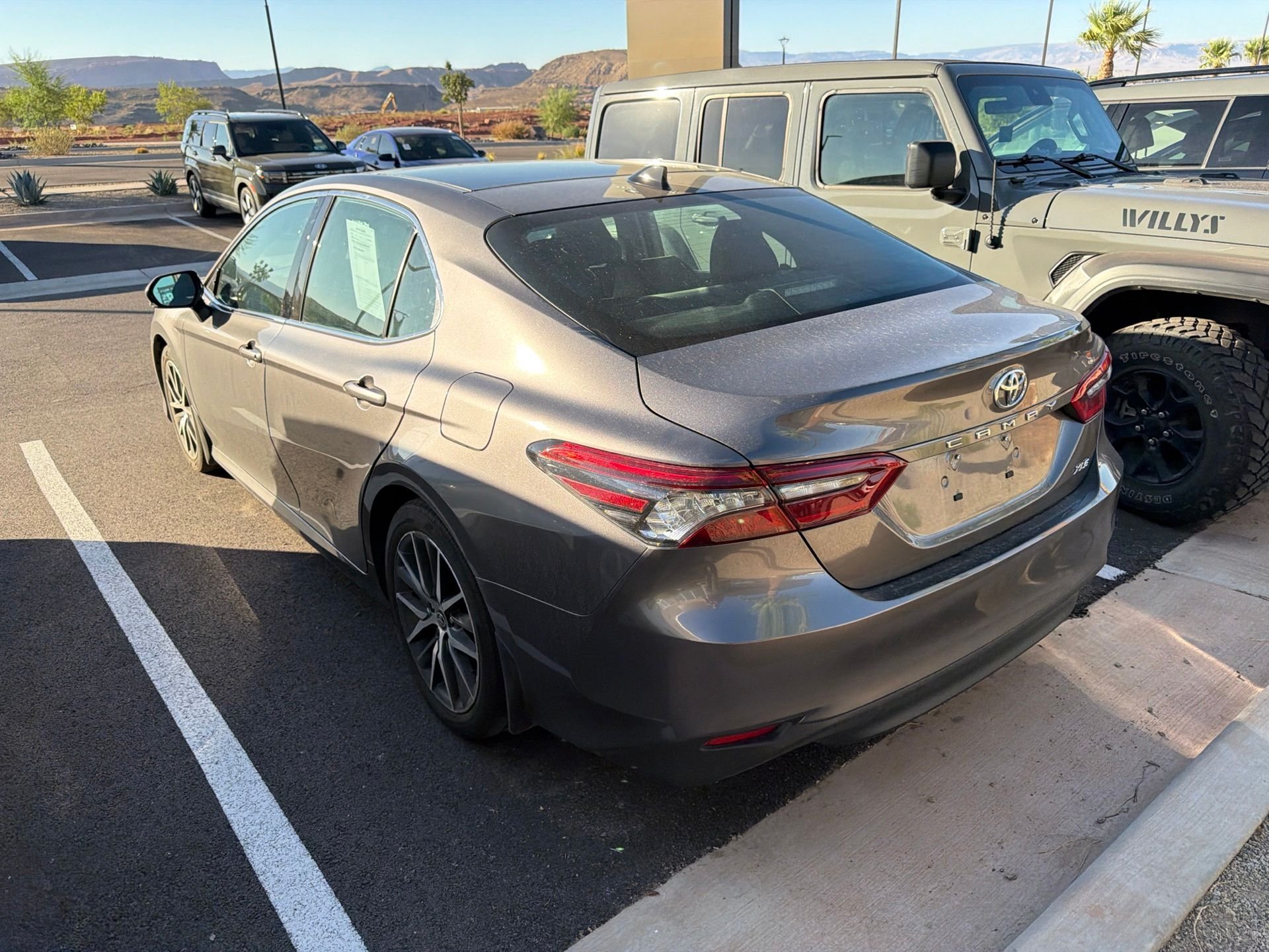 Used 2024 Gray Toyota XLE image 7