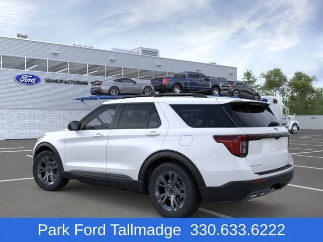 New 2026 Star White Metallic Tri-Coat Ford Active image 4