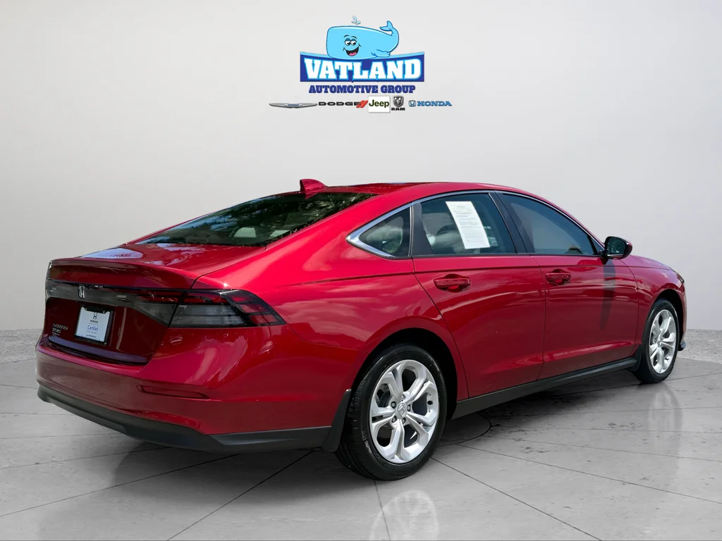 Certified Used 2025 Radiant Red Metallic Honda LX image 5