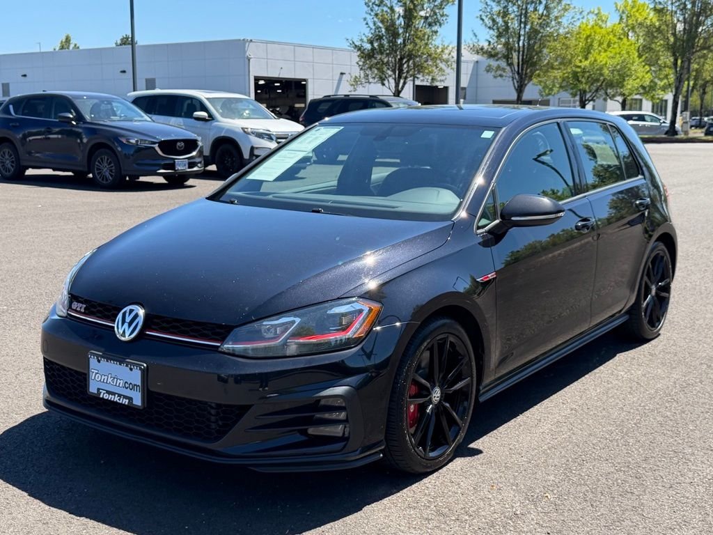 Used 2021 Deep Black Pearl Volkswagen 2.0T SE image 4