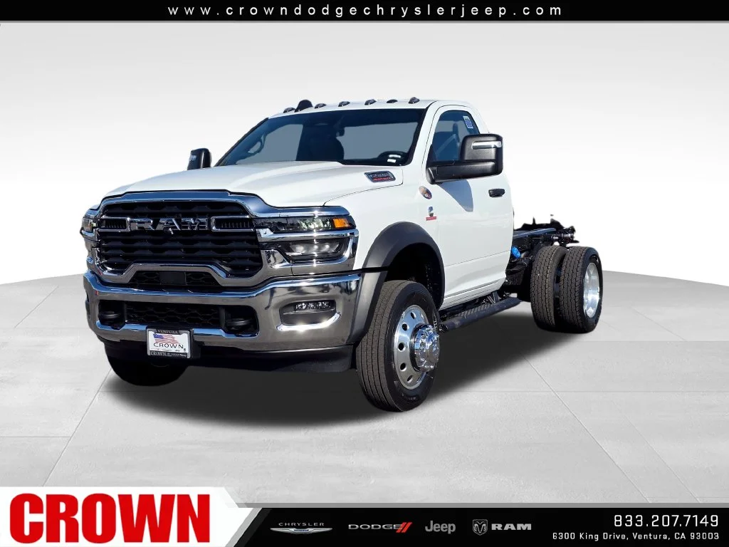 New 2027 Bright White Clear-Coat Paint RAM Tradesman image 1