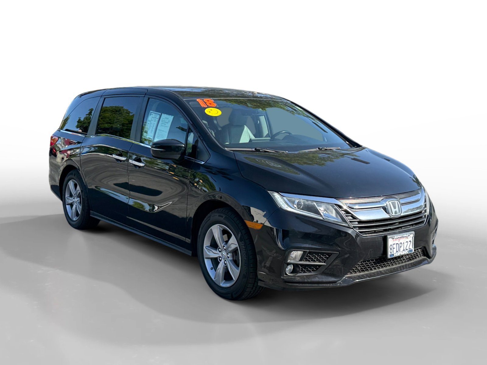 Used 2018 Crystal Black Pearl Honda EX-L image 7