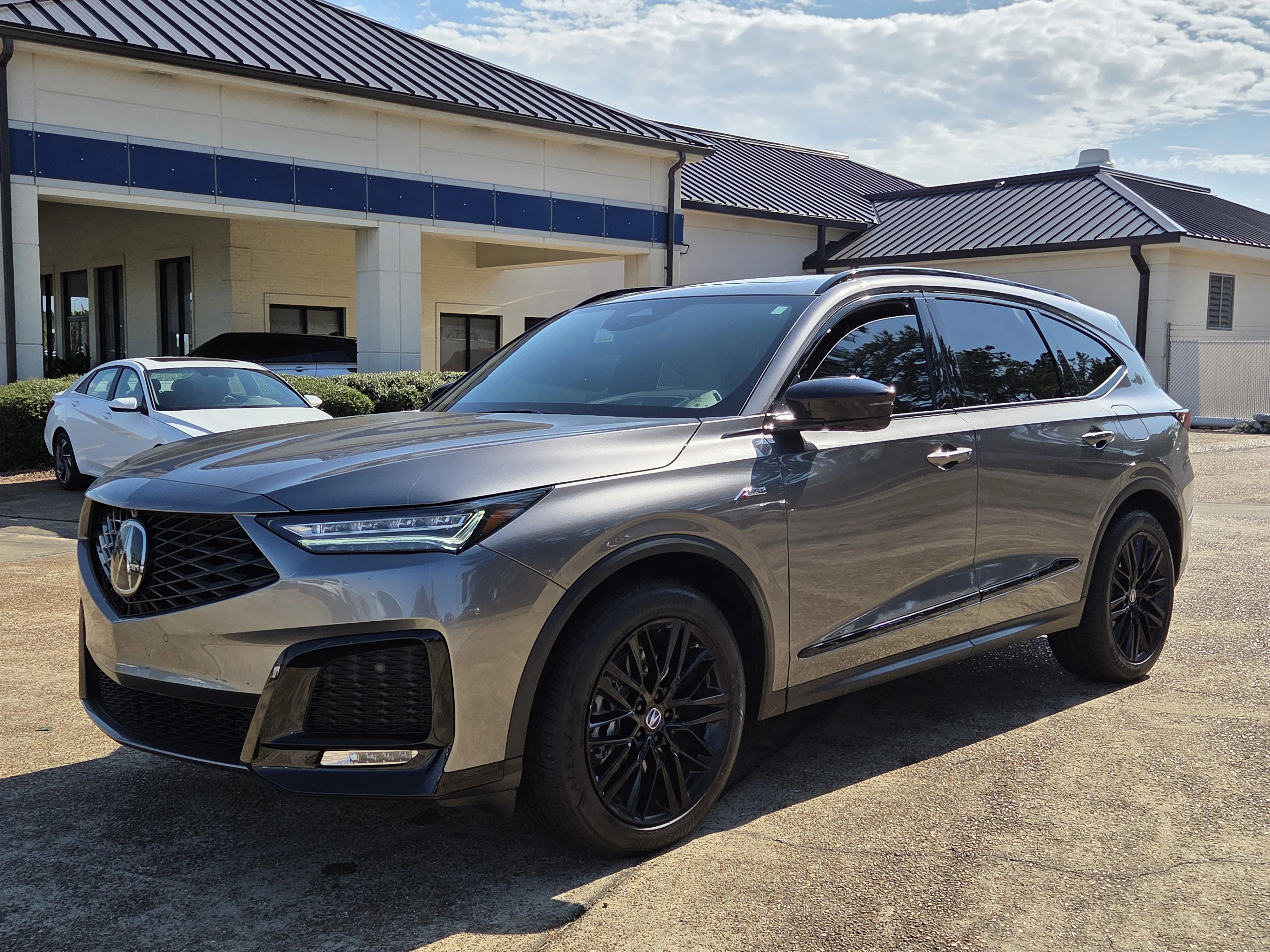 Certified Used 2025 Liquid Carbon Metallic Acura SH-AWD A-SPEC ADV image 37