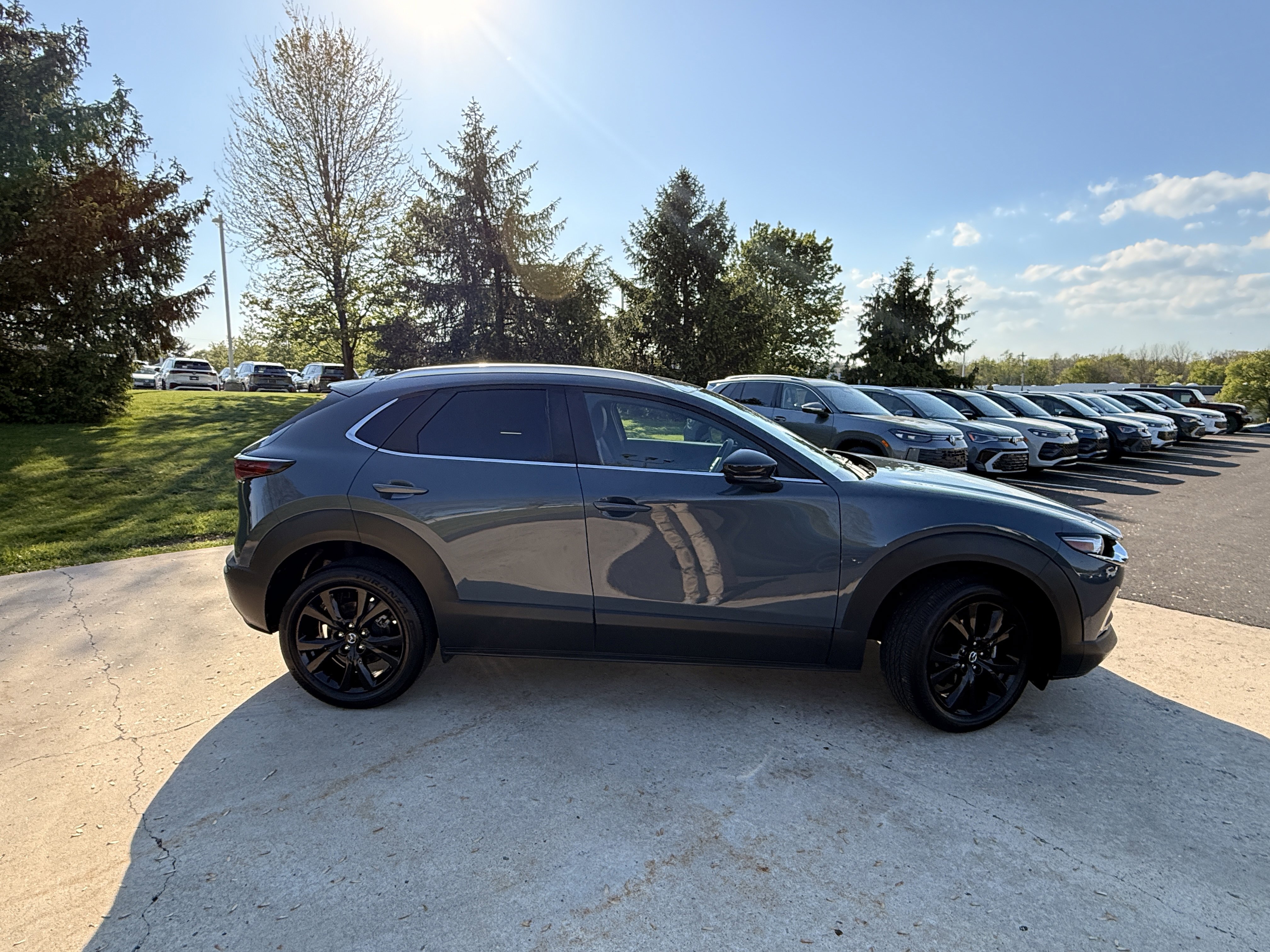Used 2023 Polymetal Gray Metallic Mazda 2.5 S Carbon Edition image 17