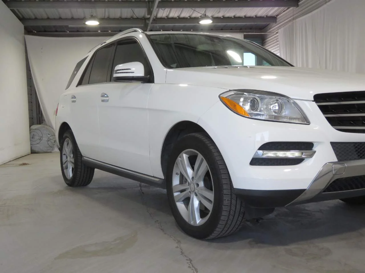 Used 2015 Polar White Mercedes-Benz ML 350 image 3