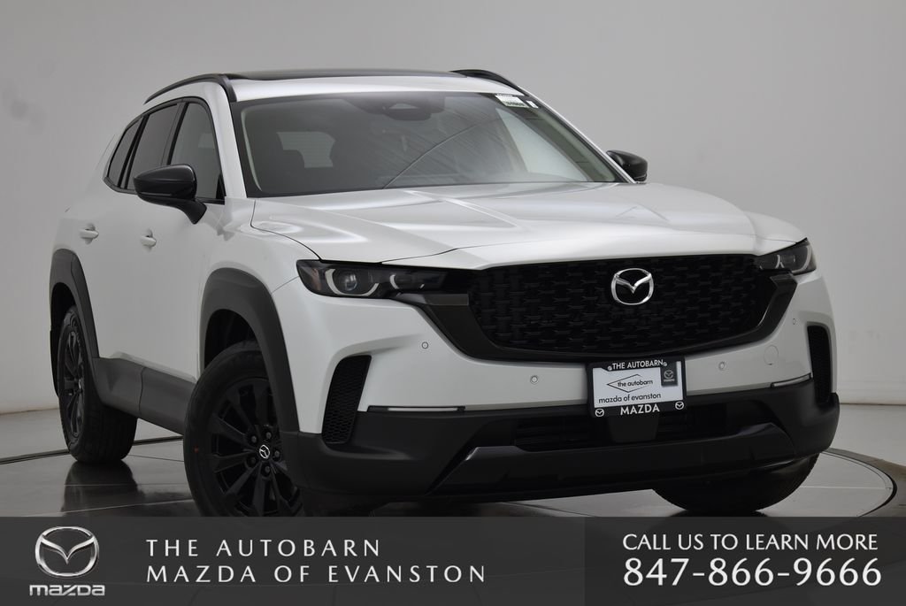New 2026 Wind Chill Pearl Mazda Premium AWD image 1