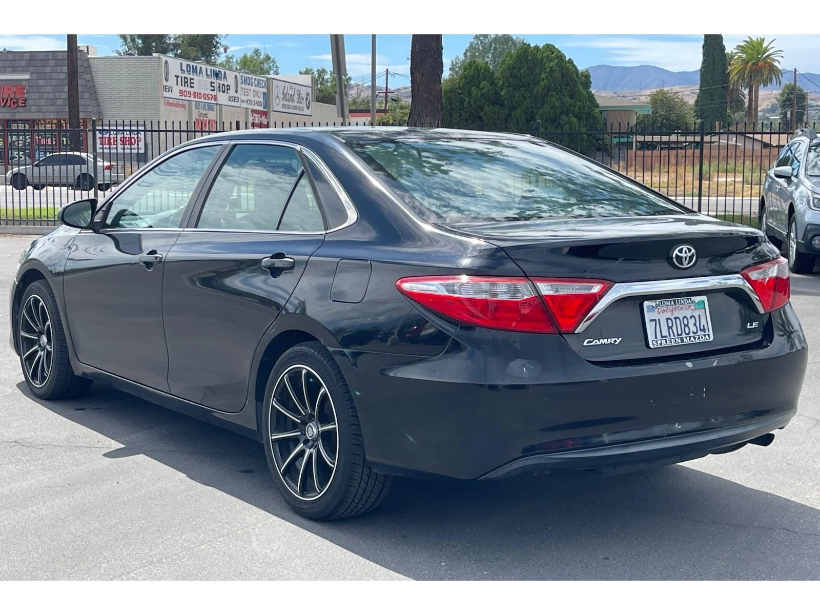 Used 2015 Attitude Black Toyota LE image 4