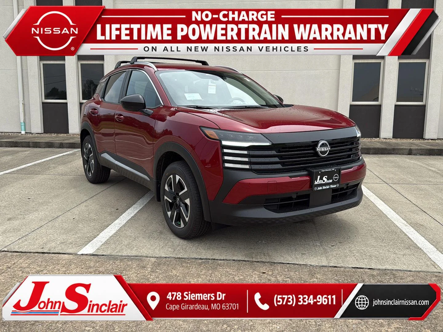 New 2026 Scarlet Ember Tintcoat Nissan SV image 1