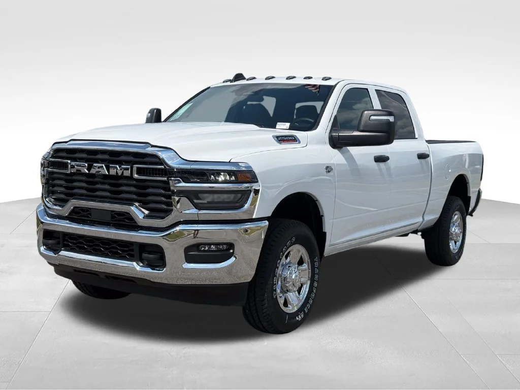 New 2027 Bright White Clear-Coat Exterior Paint RAM Tradesman image 1