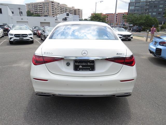 Certified Used 2023 MANUFAKTUR Diamond White Mercedes-Benz S 500 image 3