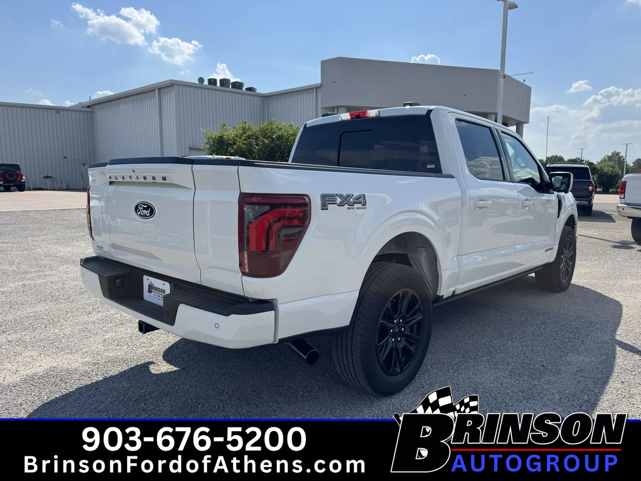 Used 2025 Star White Metallic Tri-Coat Ford Platinum image 5
