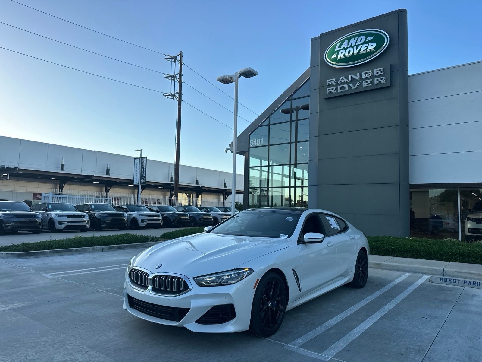 Used 2024 Mineral White Metallic BMW 840 image 1