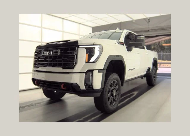 Used 2024 Summit White GMC AT4 image 1