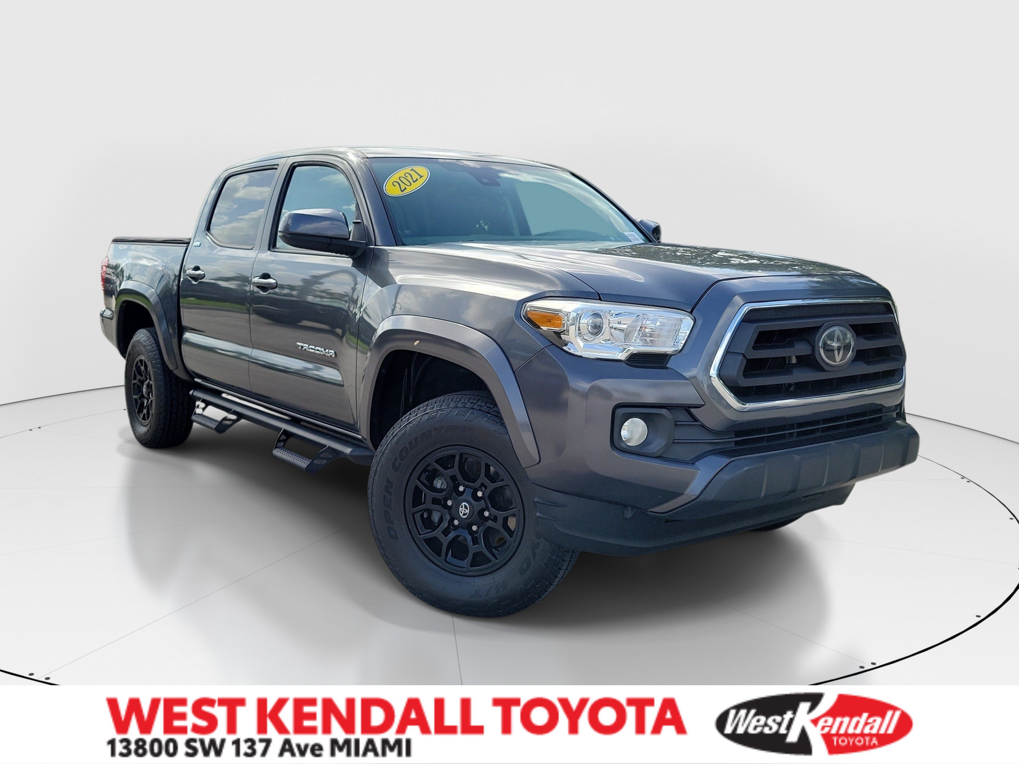 Used 2021 Magnetic Gray Metallic Toyota SR5 image 1