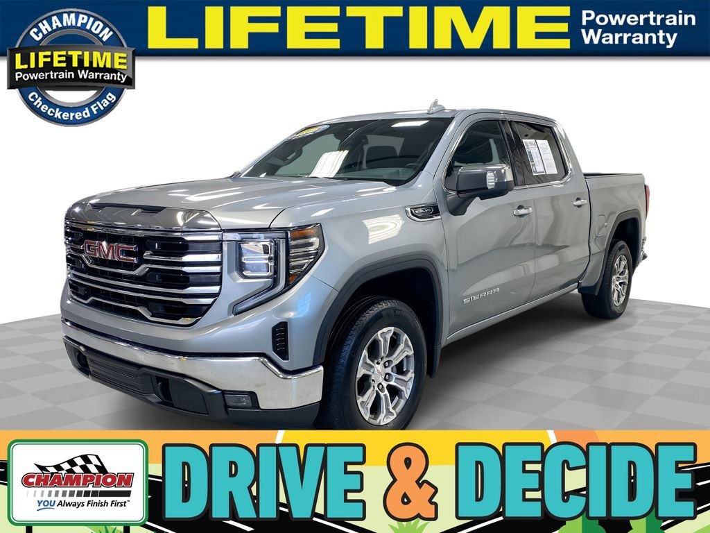 Certified Used 2025 Sterling Metallic GMC SLT image 1