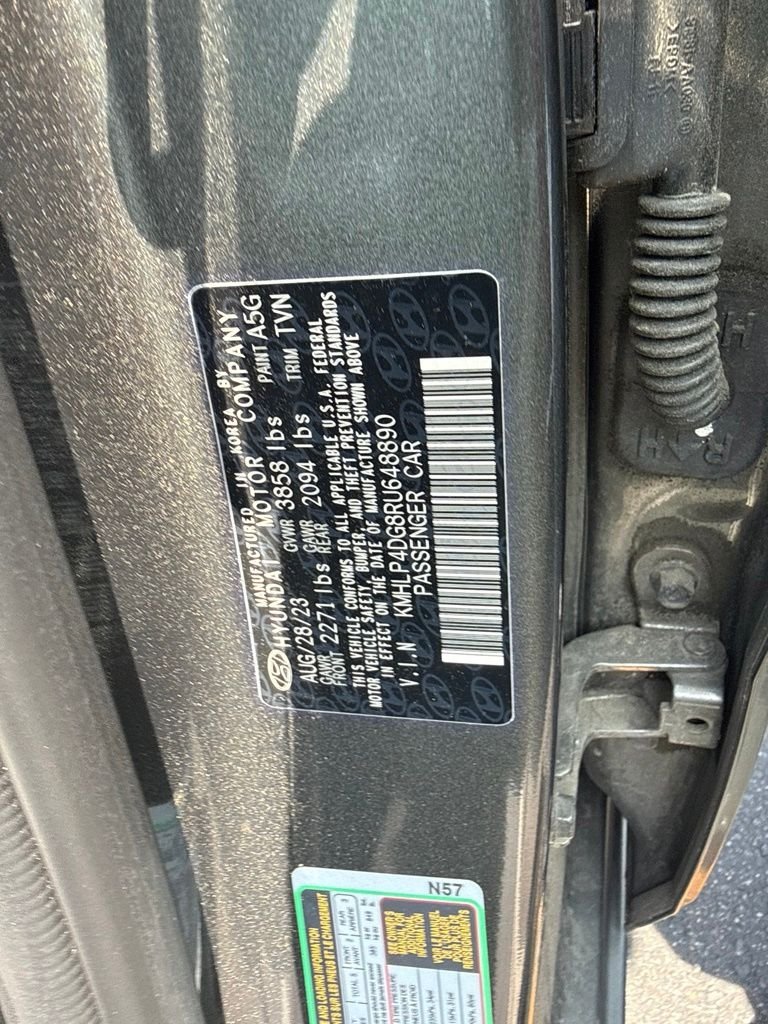 Used 2024 Gray Hyundai Limited image 16