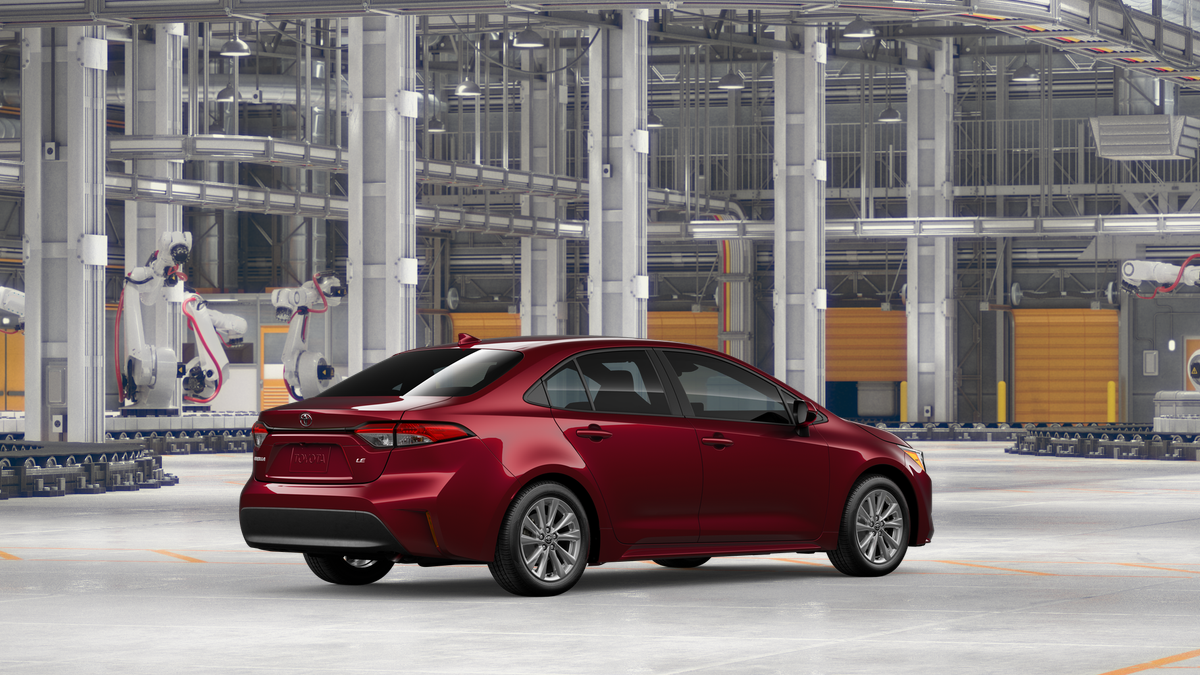 New 2026 Ruby Flare Pearl Toyota LE image 10