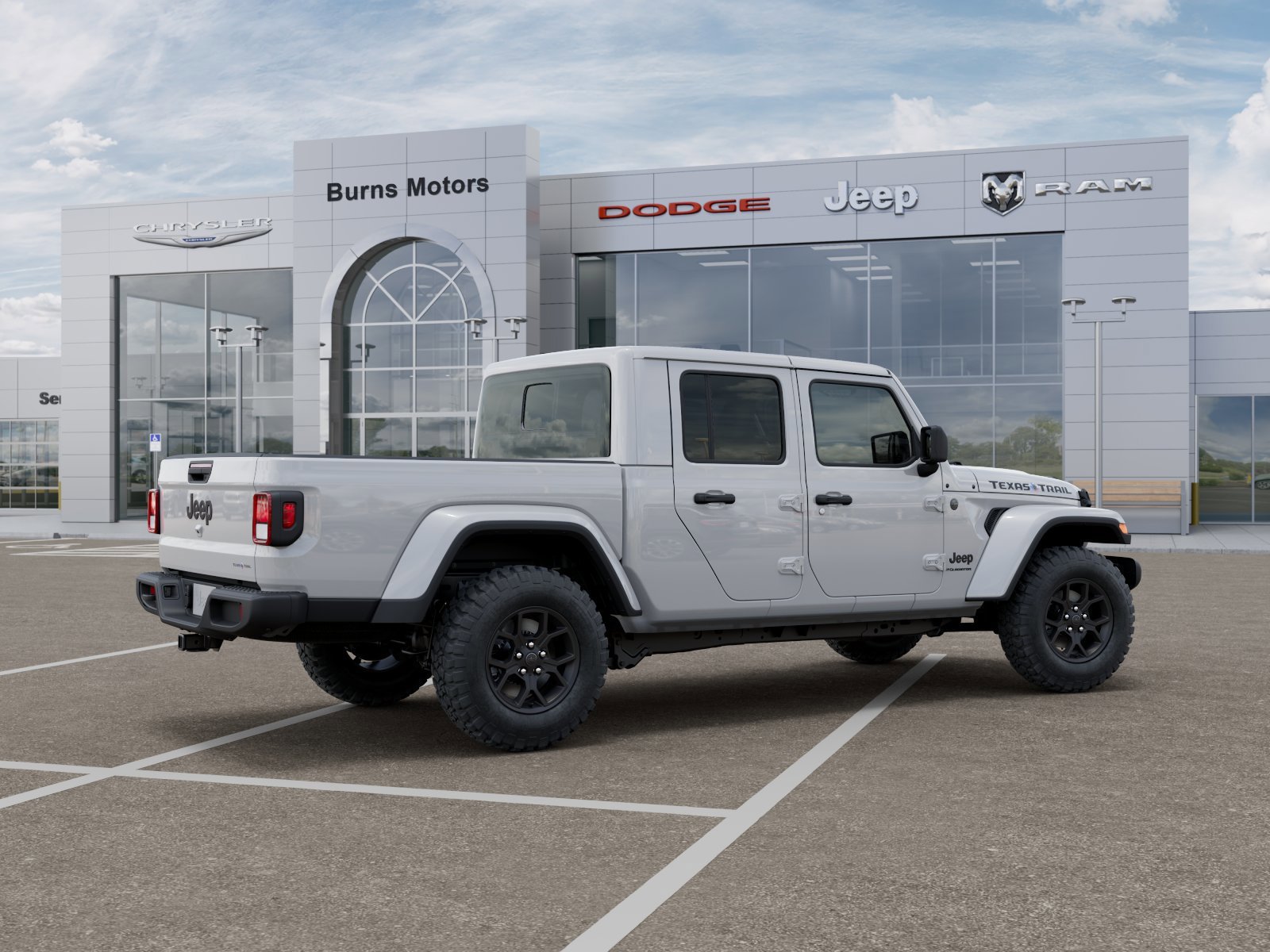 New 2026 Bright White Clearcoat Jeep Texas Trail image 4