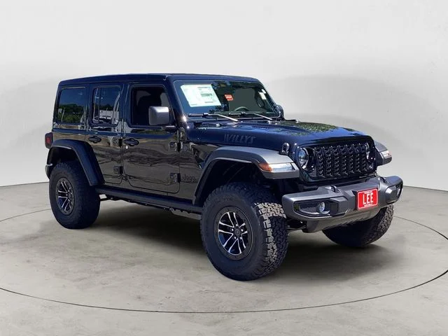 New 2026 Black Clearcoat Jeep 4-DOOR WILLYS image 8