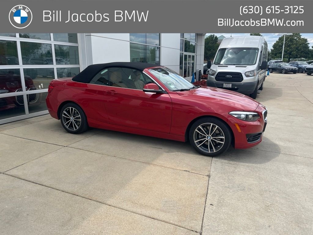 Used 2019 Melbourne Red Metallic BMW 230i xDrive image 1