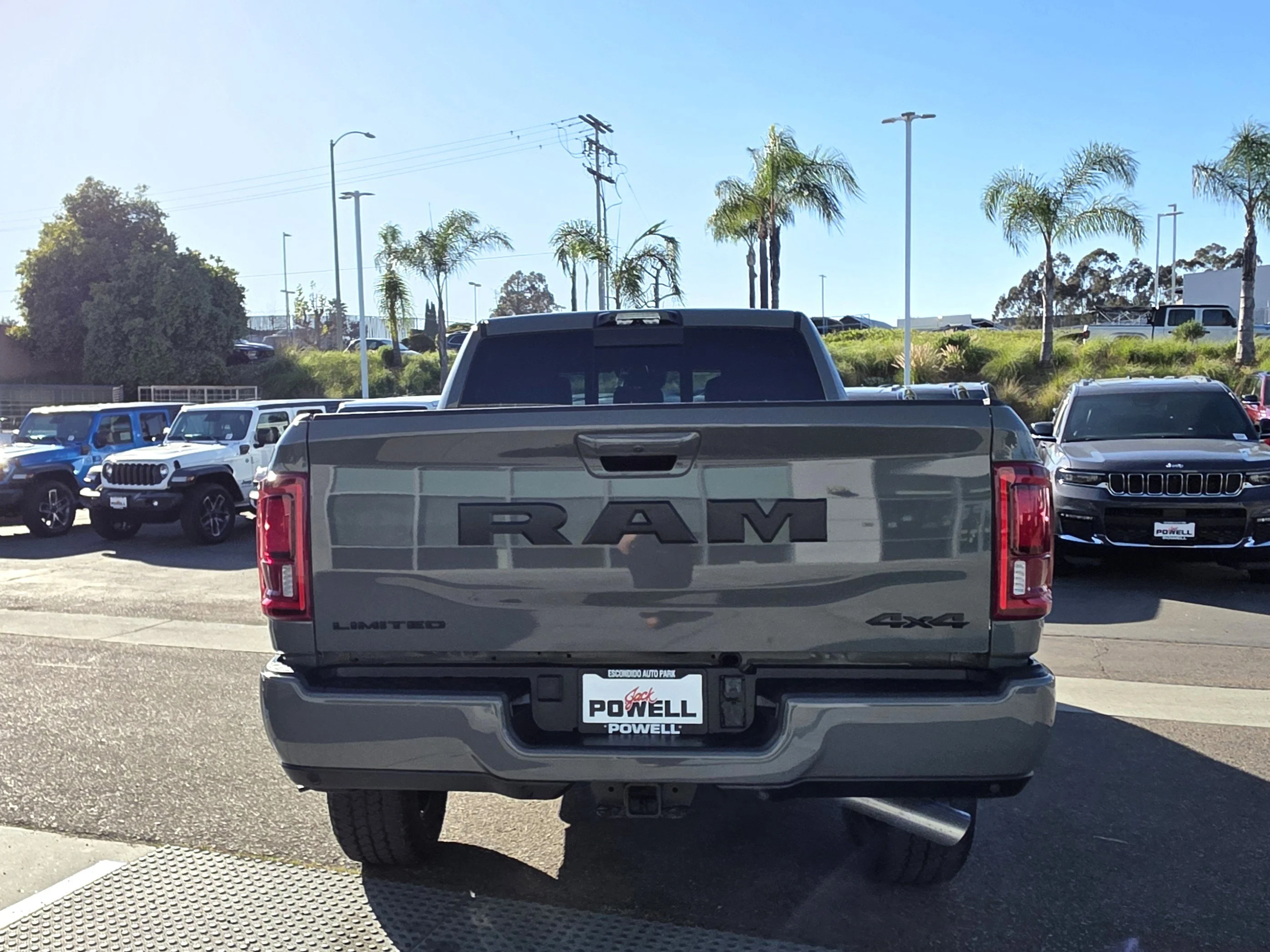New 2026 Gray Clearcoat RAM Limited image 4