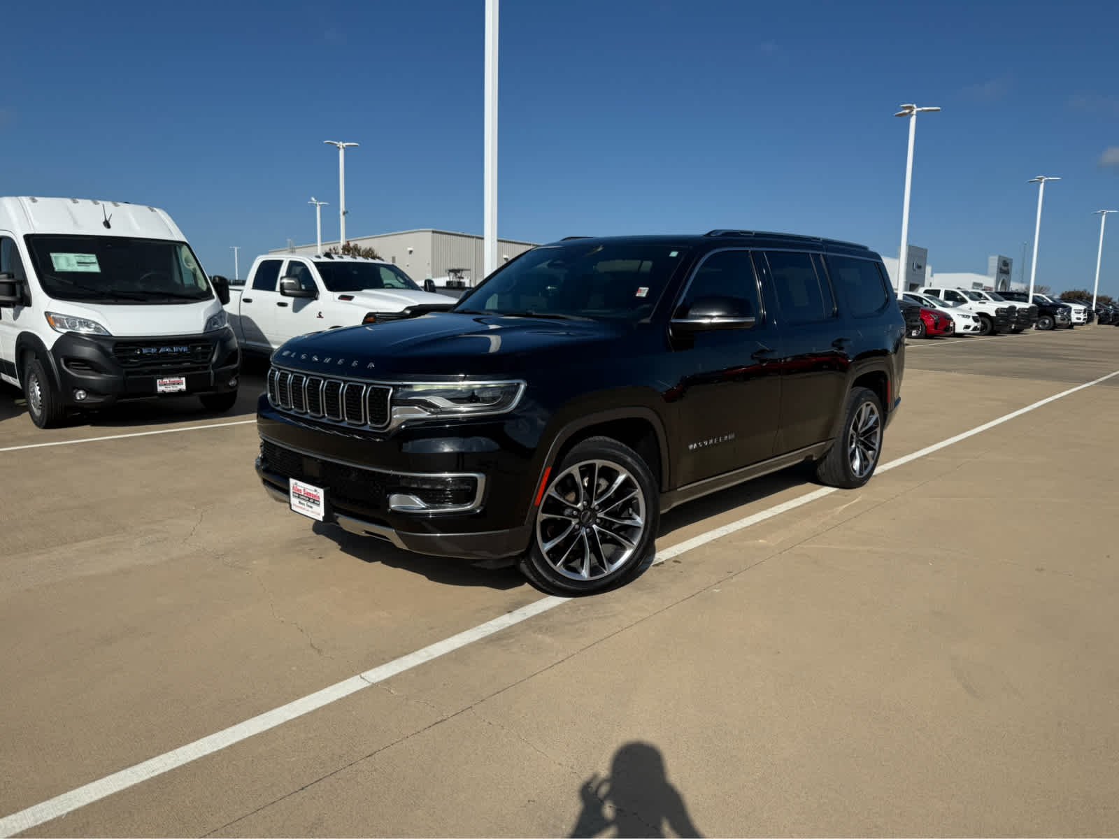 Certified Used 2022 Diamond Black Crystal Pearlcoat Jeep Series III image 2