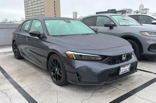 Certified Used 2025 Meteorite Gray Metallic Honda Sport image 2