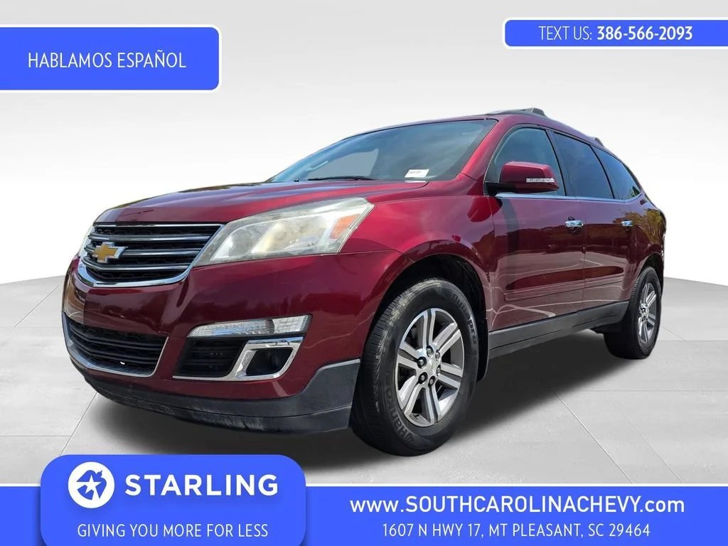 Used 2015 SIREN RED TINTCOAT Chevrolet LT image 1