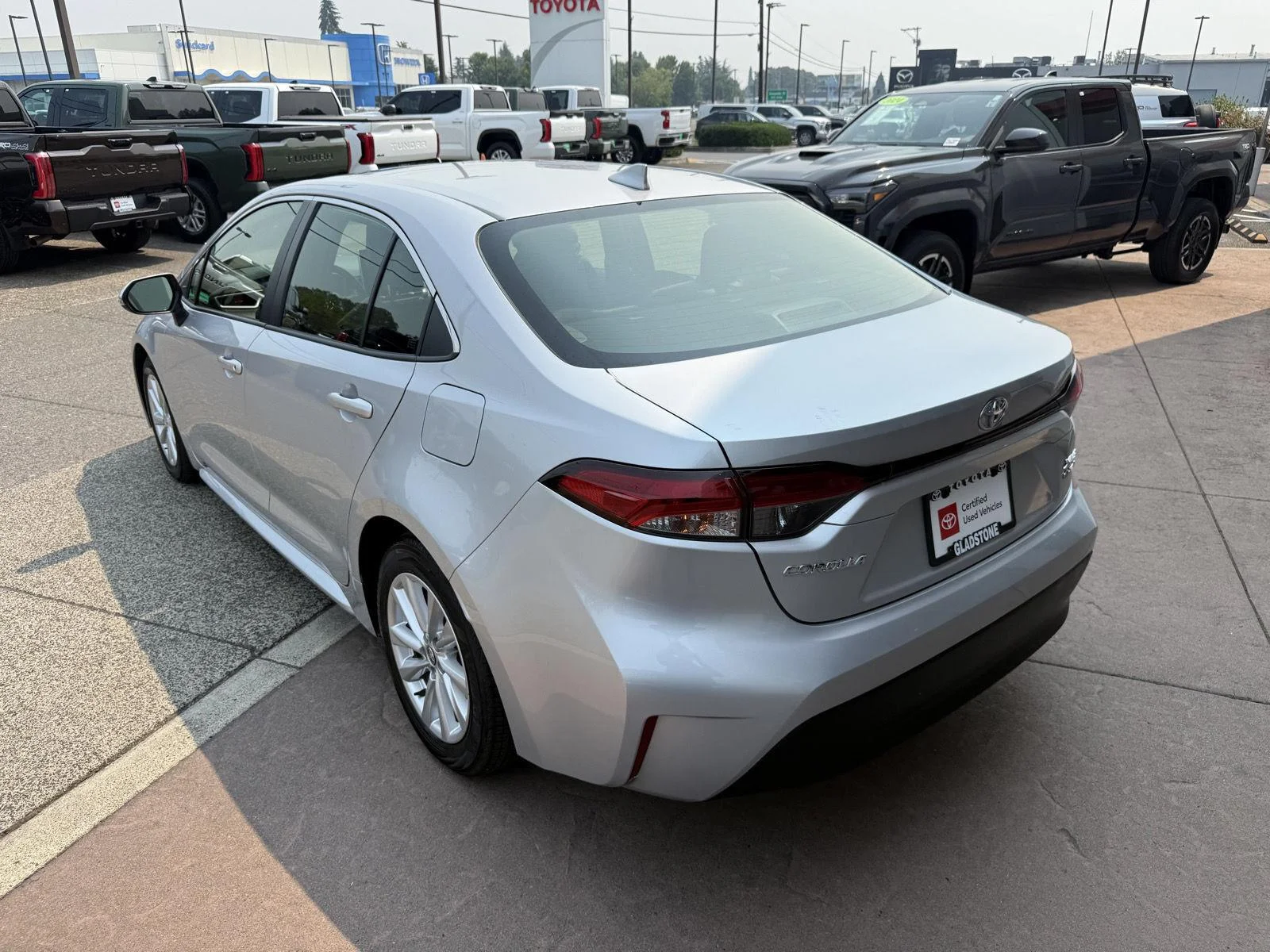 Used 2026 Classic Silver Metallic Toyota Hybrid XLE image 6