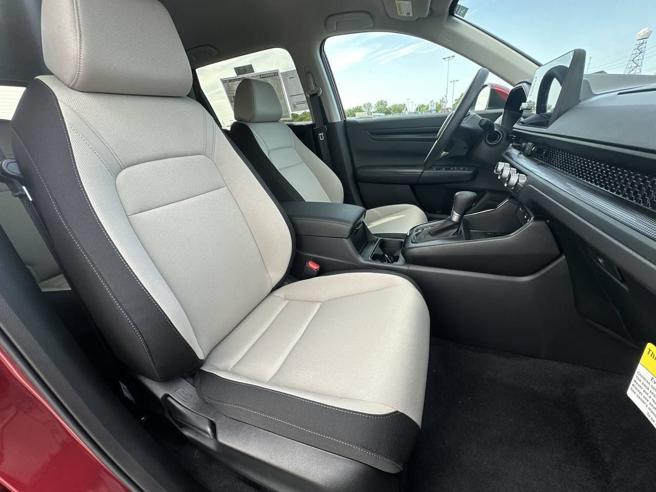 New 2026 Radiant Red Metallic Honda AWD LX image 23