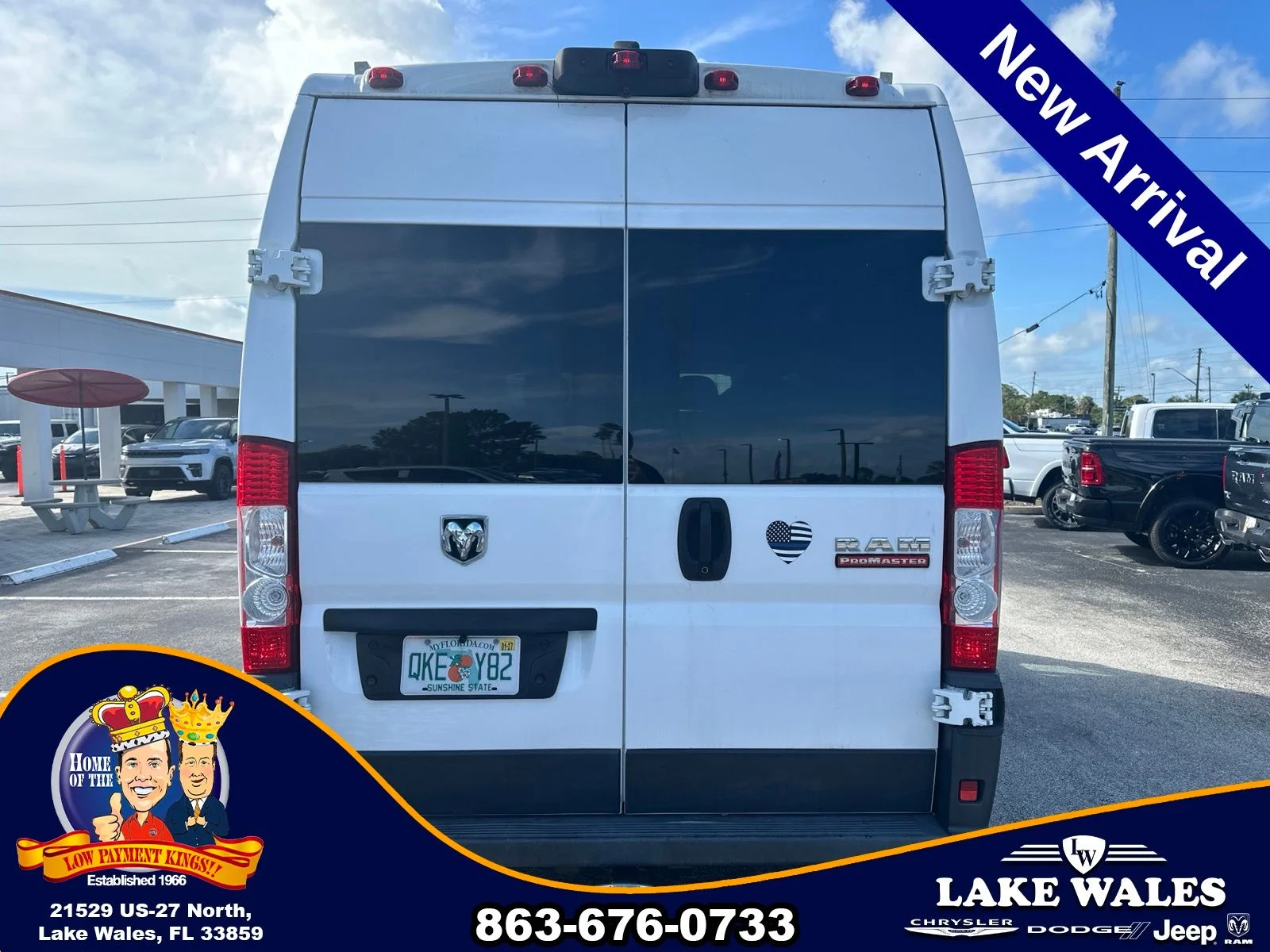 Used 2019 White Ram Base image 4