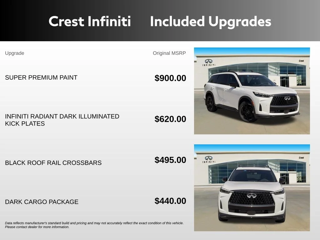 Certified Used 2026 Radiant White INFINITI SPORT image 5