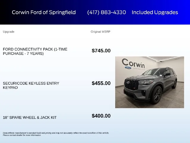 New 2026 Carbonized Gray Metallic Ford ST image 5