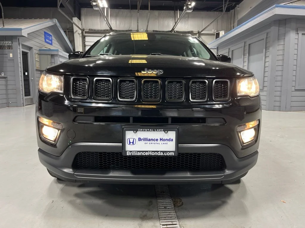 Used 2018 Jeep Compass Latitude with VIN 3C4NJDBB7JT180509 for sale in Crystal Lake, IL