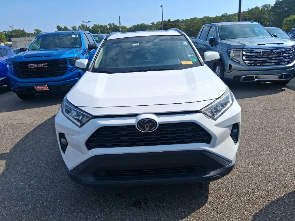 Used 2021 Blue Toyota XLE image 3