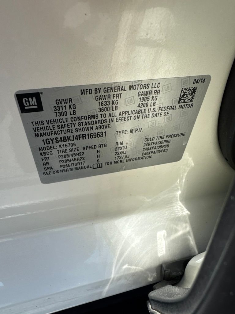 Used 2015 White Cadillac Luxury image 6