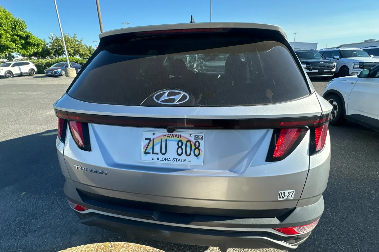 Used 2024 Shimmering Silver Hyundai SEL image 6
