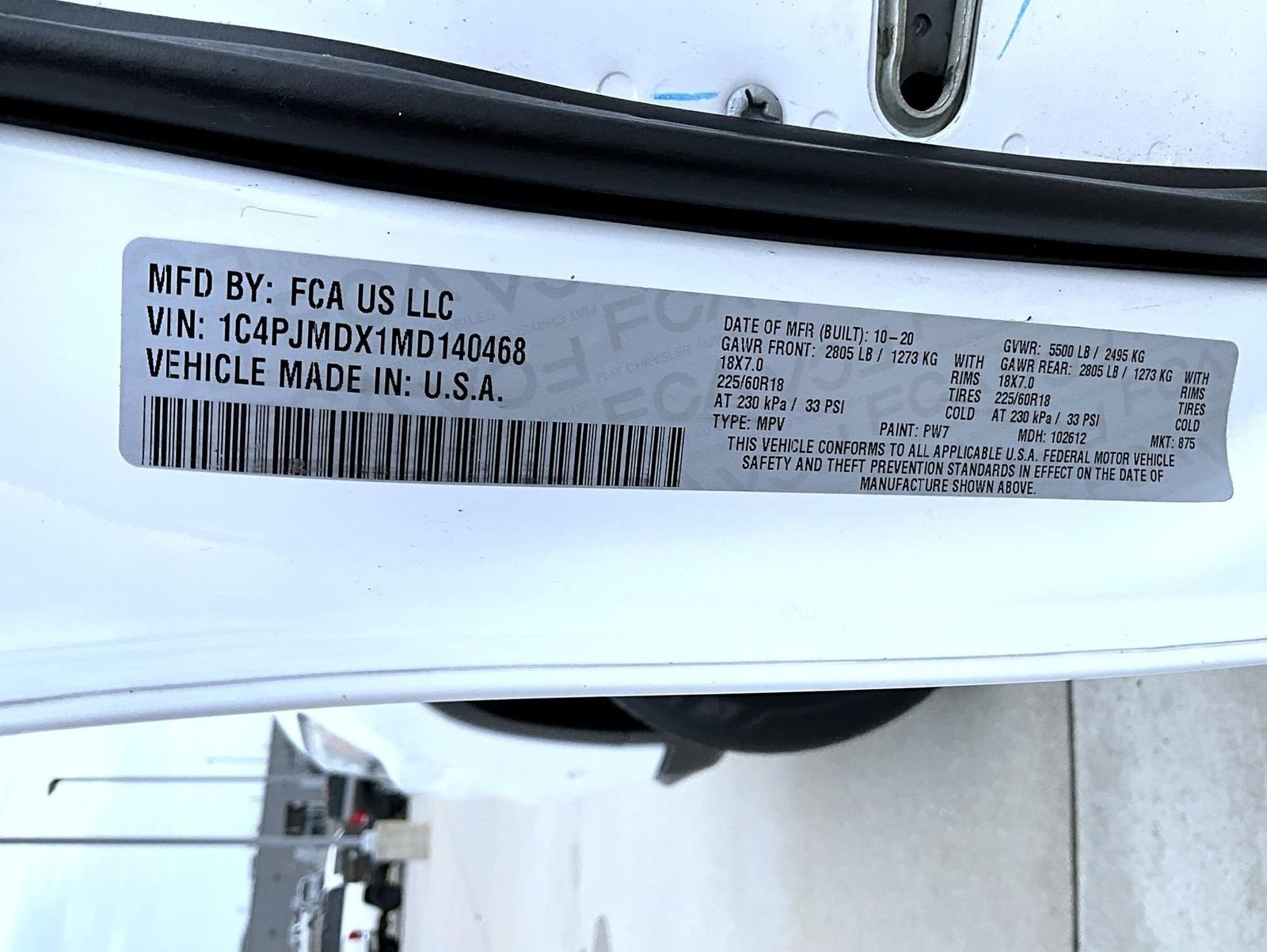 Used 2021 White Jeep Limited image 27