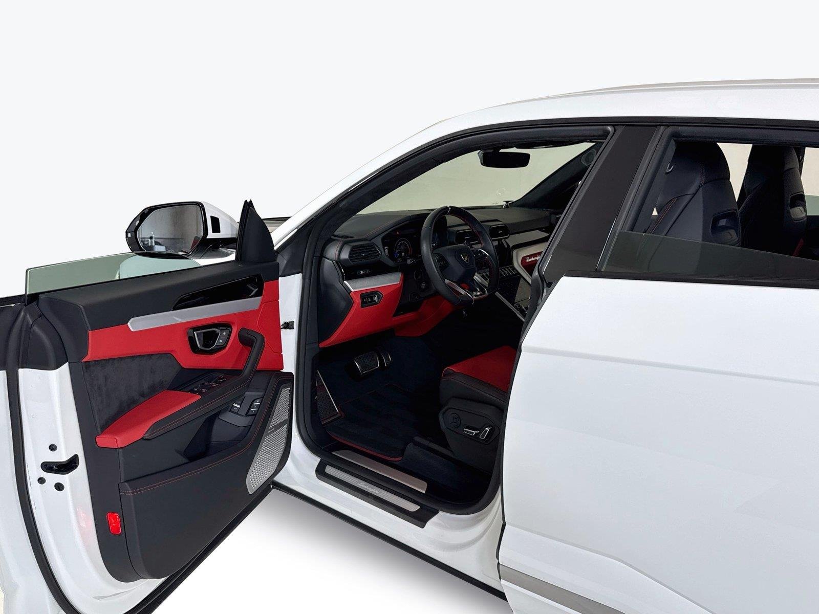 Used 2020 Bianco Icarus Metallic Lamborghini Carbon Bonnett | Custom Exhaust | Only 10K Miles image 12