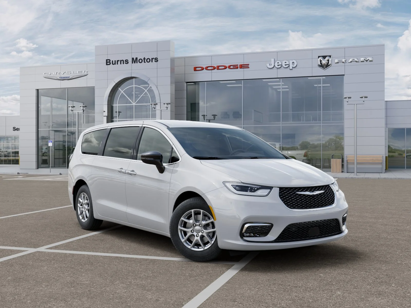 New 2026 Bright White Clear-Coat Exterior Paint Chrysler Select image 5